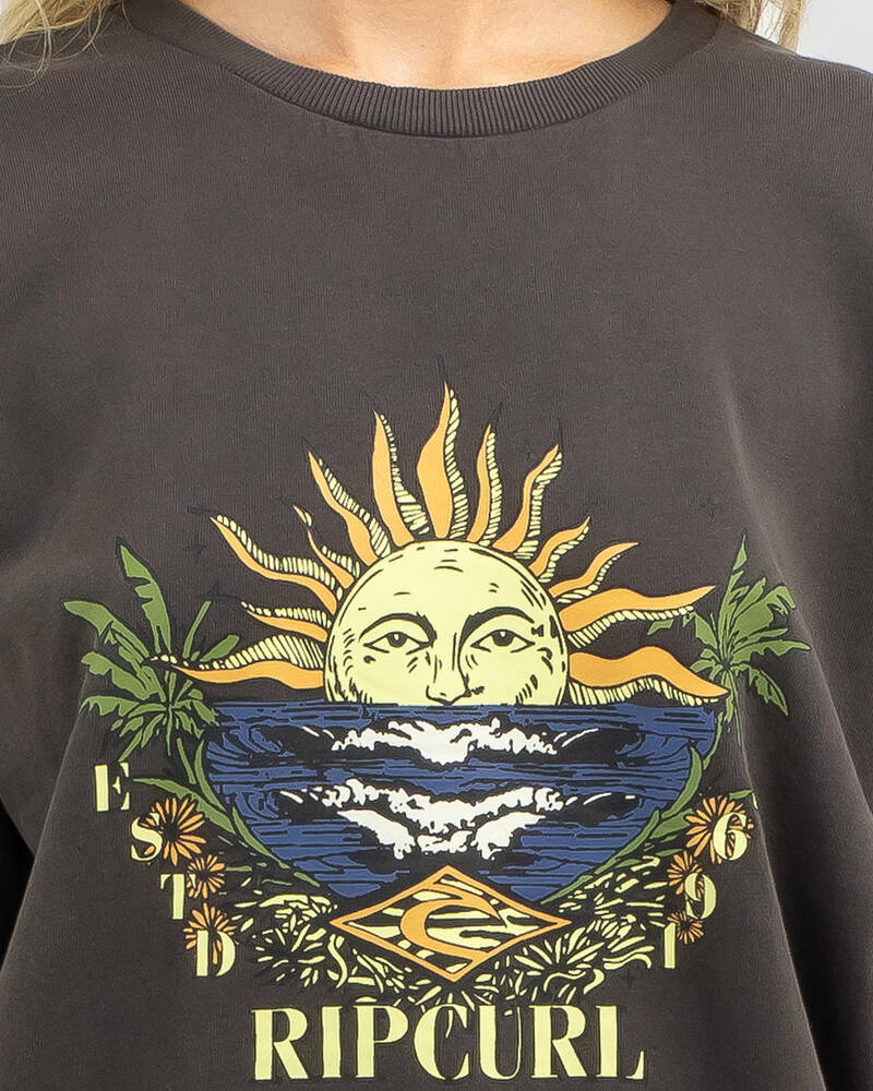 Rip Curl Shore Break Crewneck Sweatshirt for Womens