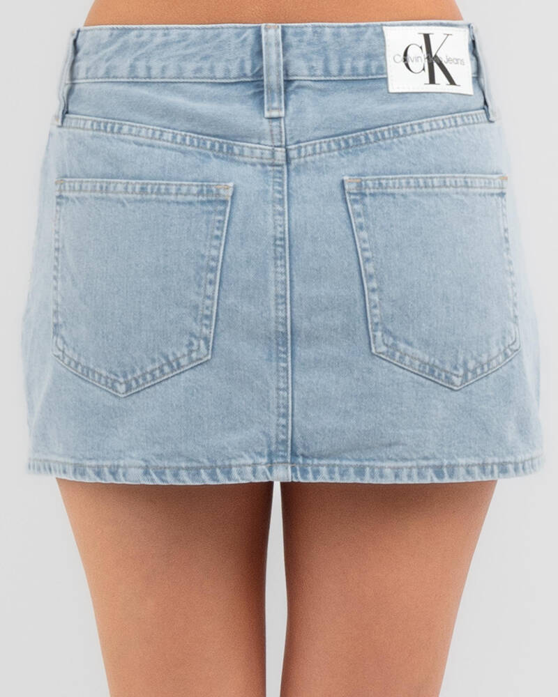 Calvin Klein Micro Mini Skirt for Womens