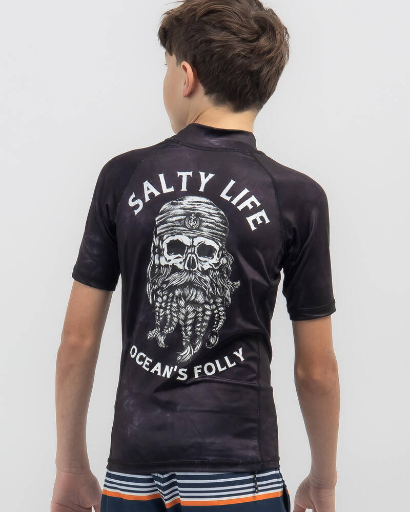 Salty Life Boys' Dutchman Rash Vest for Mens