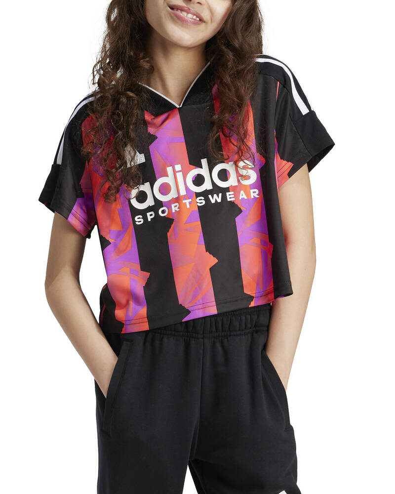 adidas Girls' Hot Crop T-Shirt for Womens