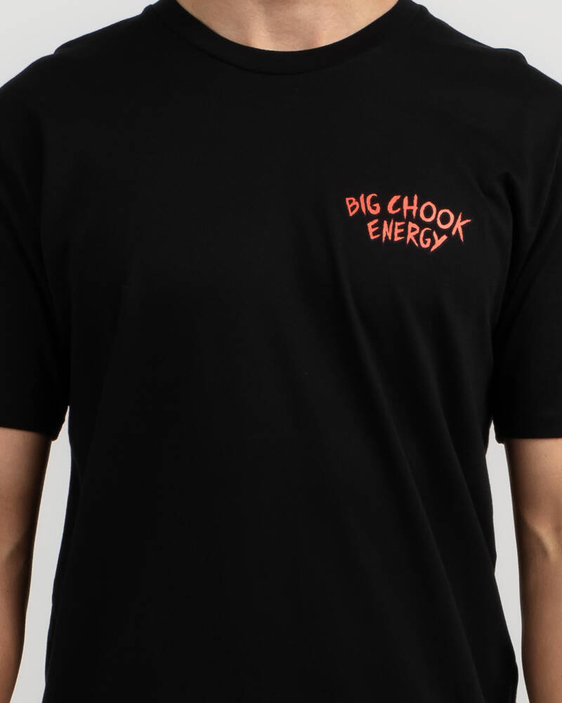 Bush Chook Big Chook Energy T-Shirt for Mens