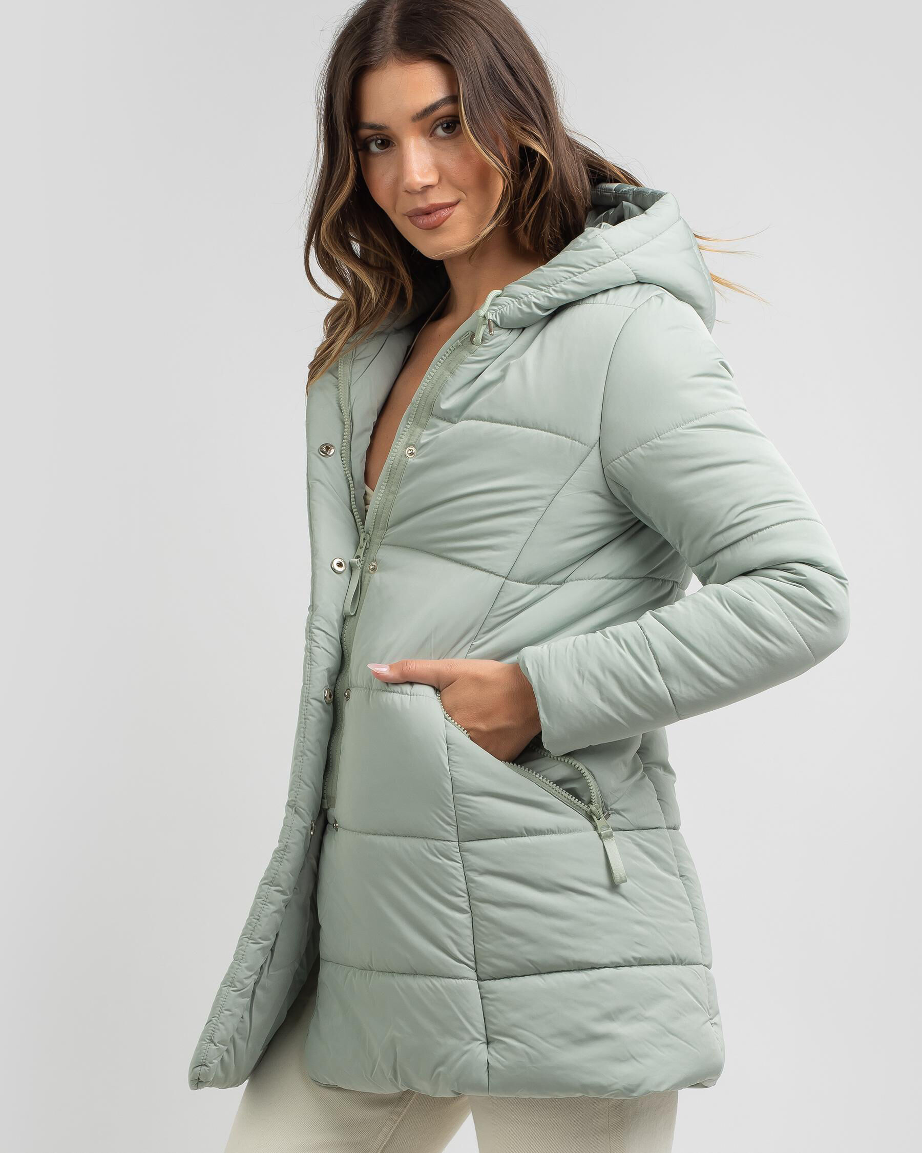 city beach puffer jacket