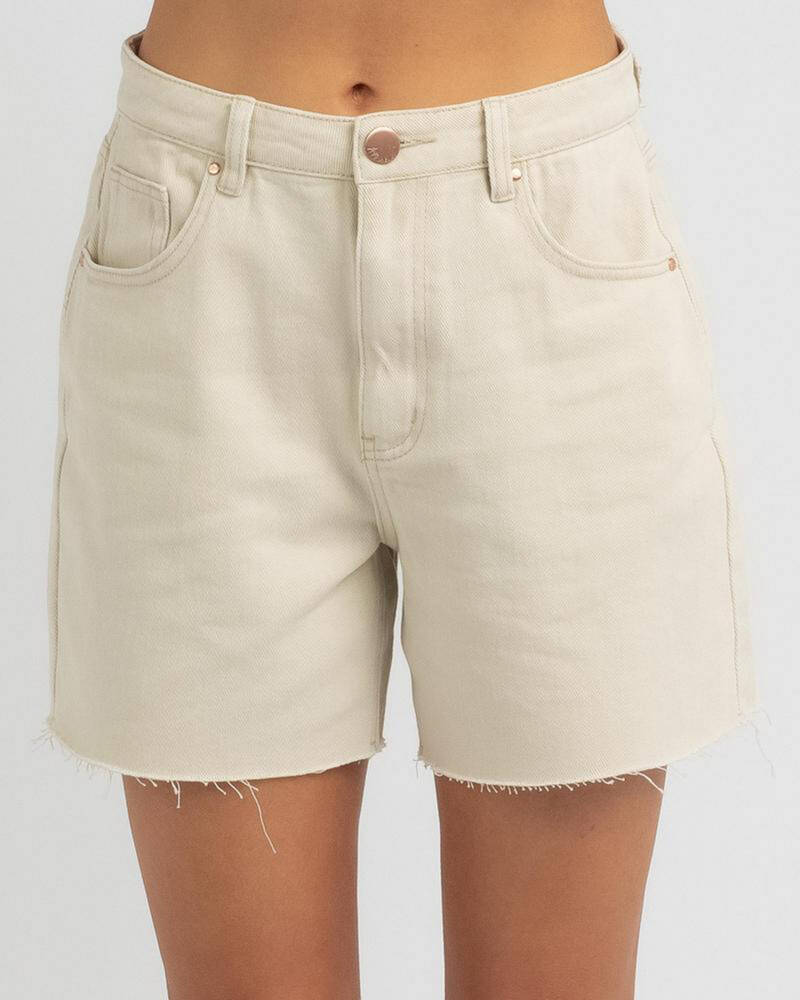Ava And Ever Vance Shorts In Sand - Fast Shipping & Easy Returns - City ...