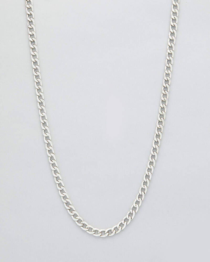 REPUBLIK Silver Chain Necklace for Mens