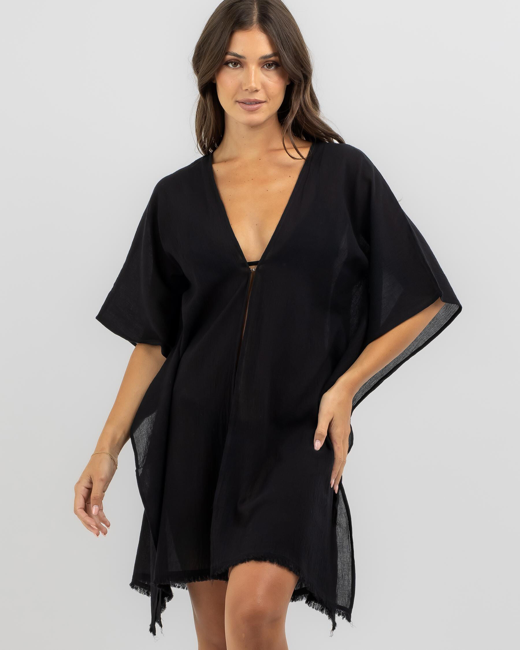 City beach wrap clearance dress