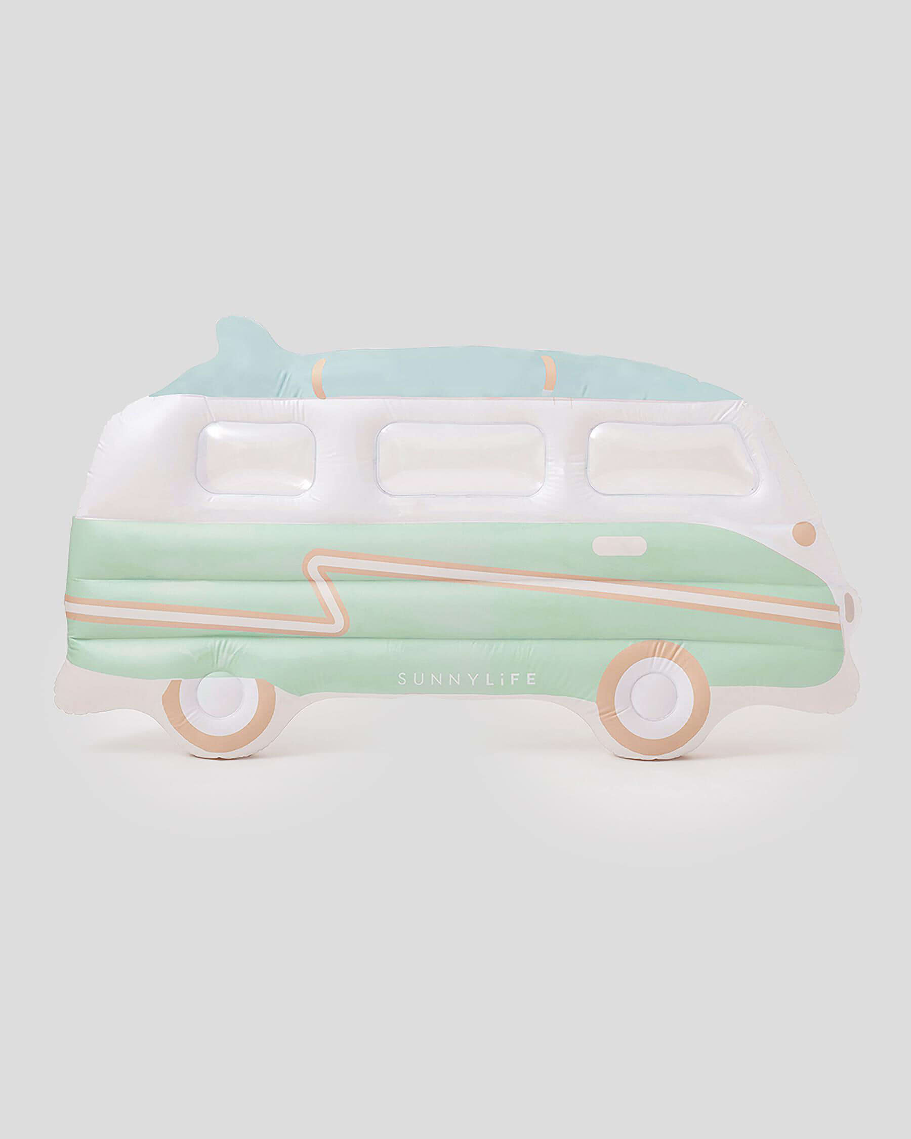 Shop Sunnylife Campervan Lie On Luxe Float In Blue/white - Fast ...