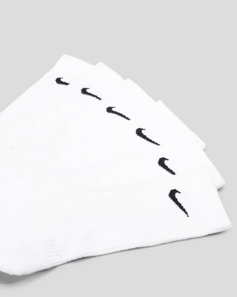 Nike Boys' Everyday Plus Cushioned Socks 6 Pack for Mens