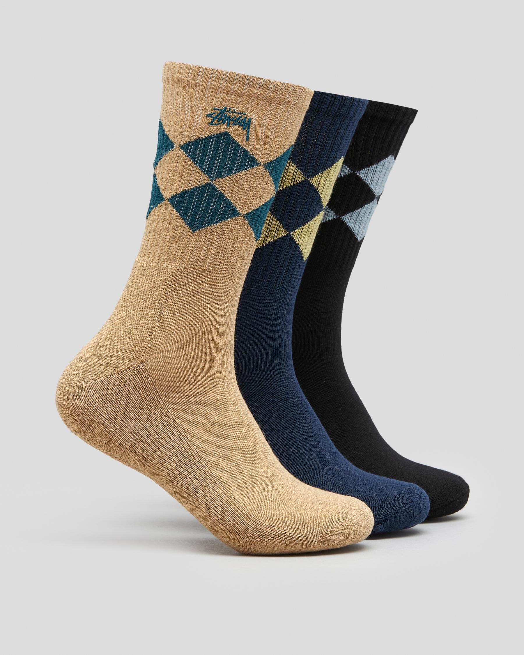 Stussy argyle discount socks