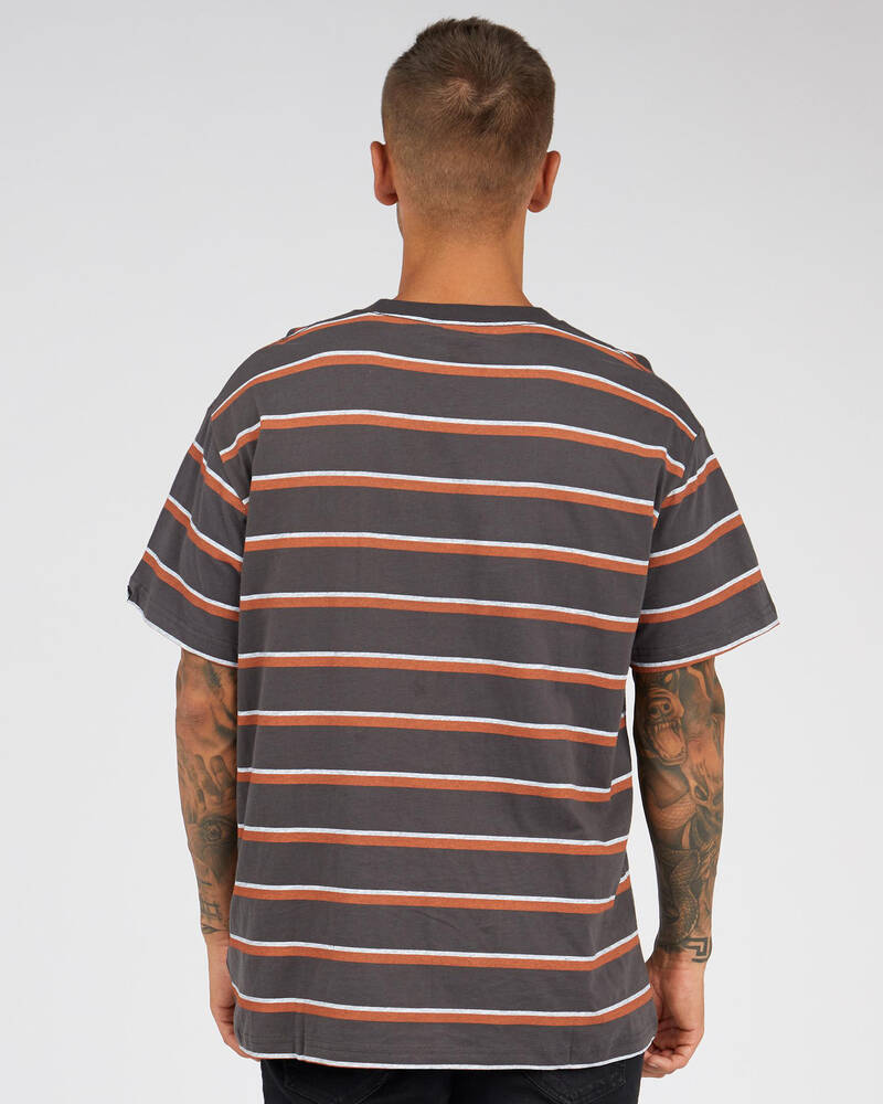 Deus Ex Machina Continuum Stripe T-Shirt for Mens