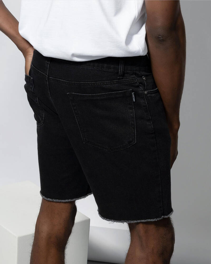 Lucid Project Denim Walk Shorts for Mens