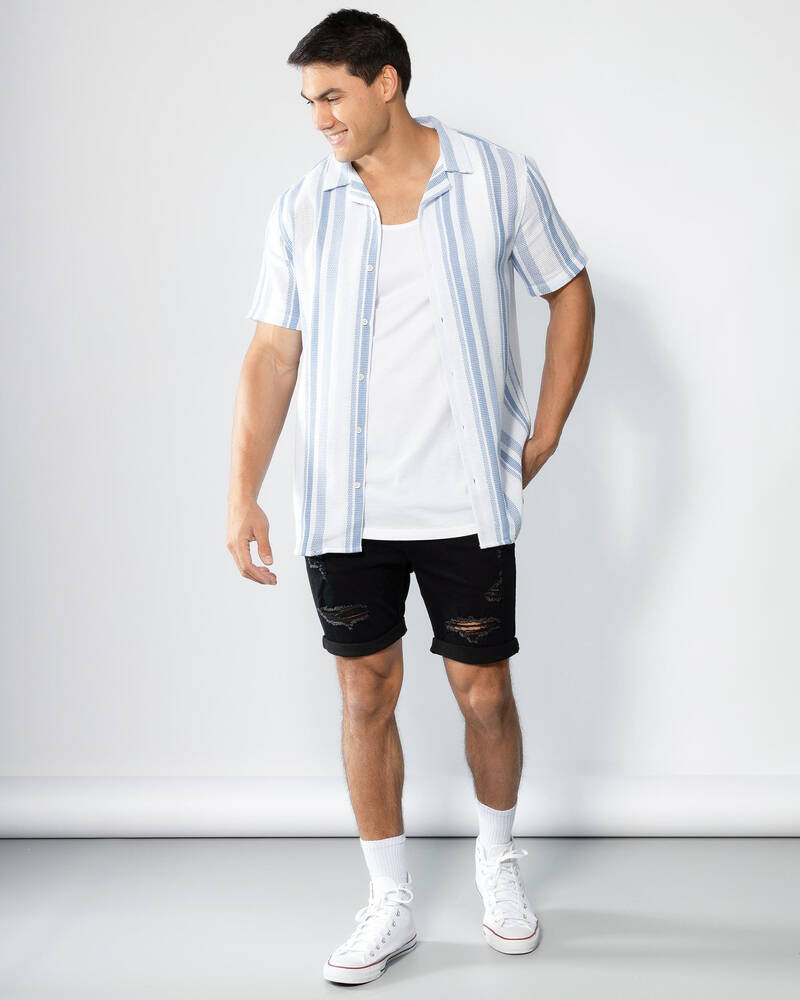 Lucid Havana Short Sleeve Shirt for Mens