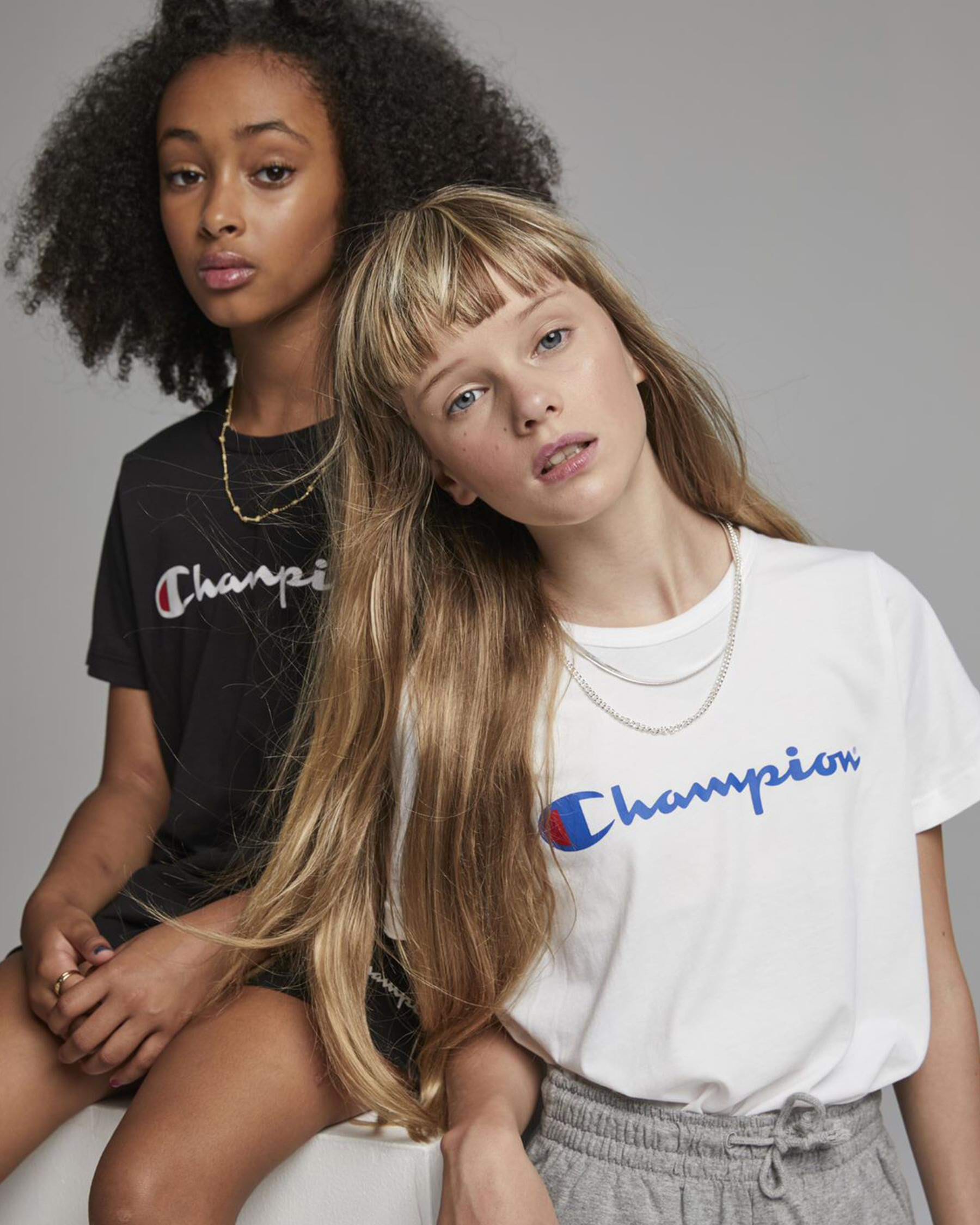 Champion shop girls top