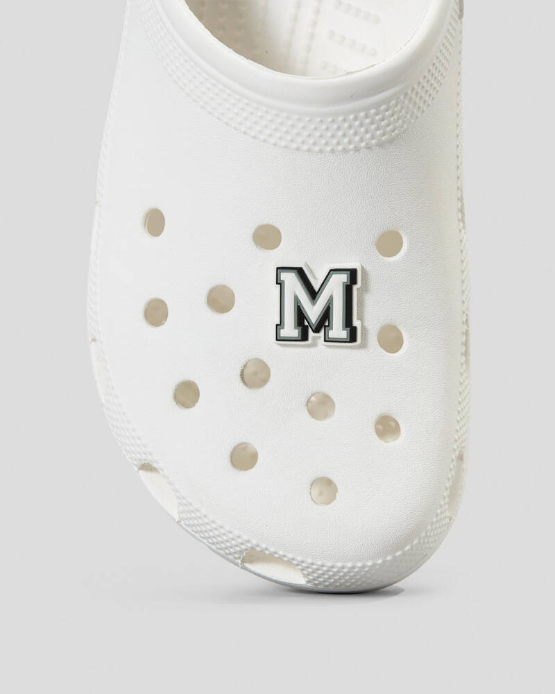 Crocs Letter M Jibbitz for Unisex