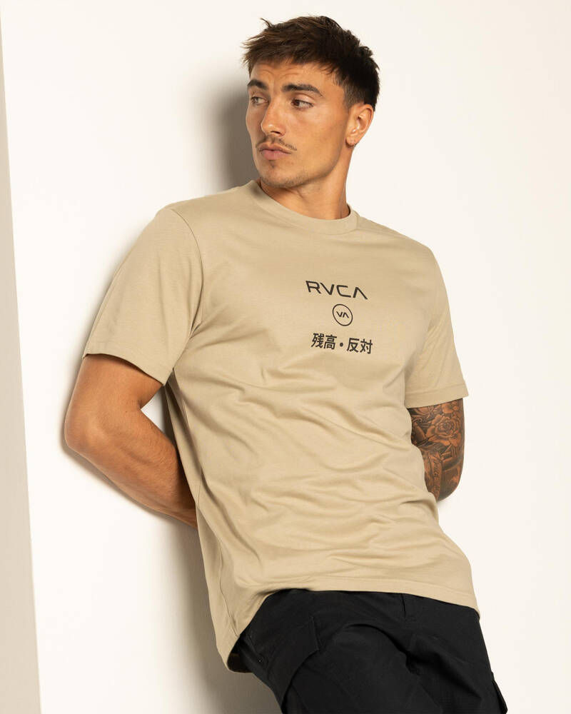 RVCA Credits T-Shirt for Mens