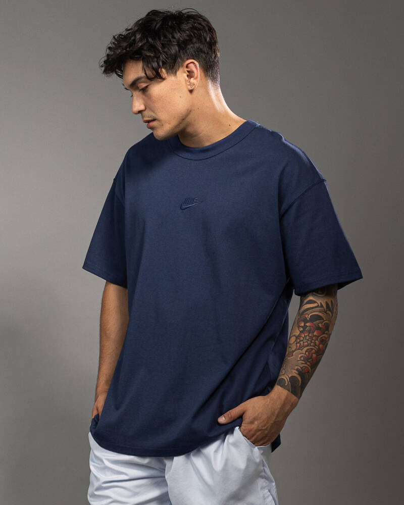 Stylish Navy XL Tee Shirt for Men by Nike