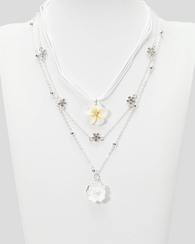 Karyn In LA Frangipani Necklace Pack for Womens