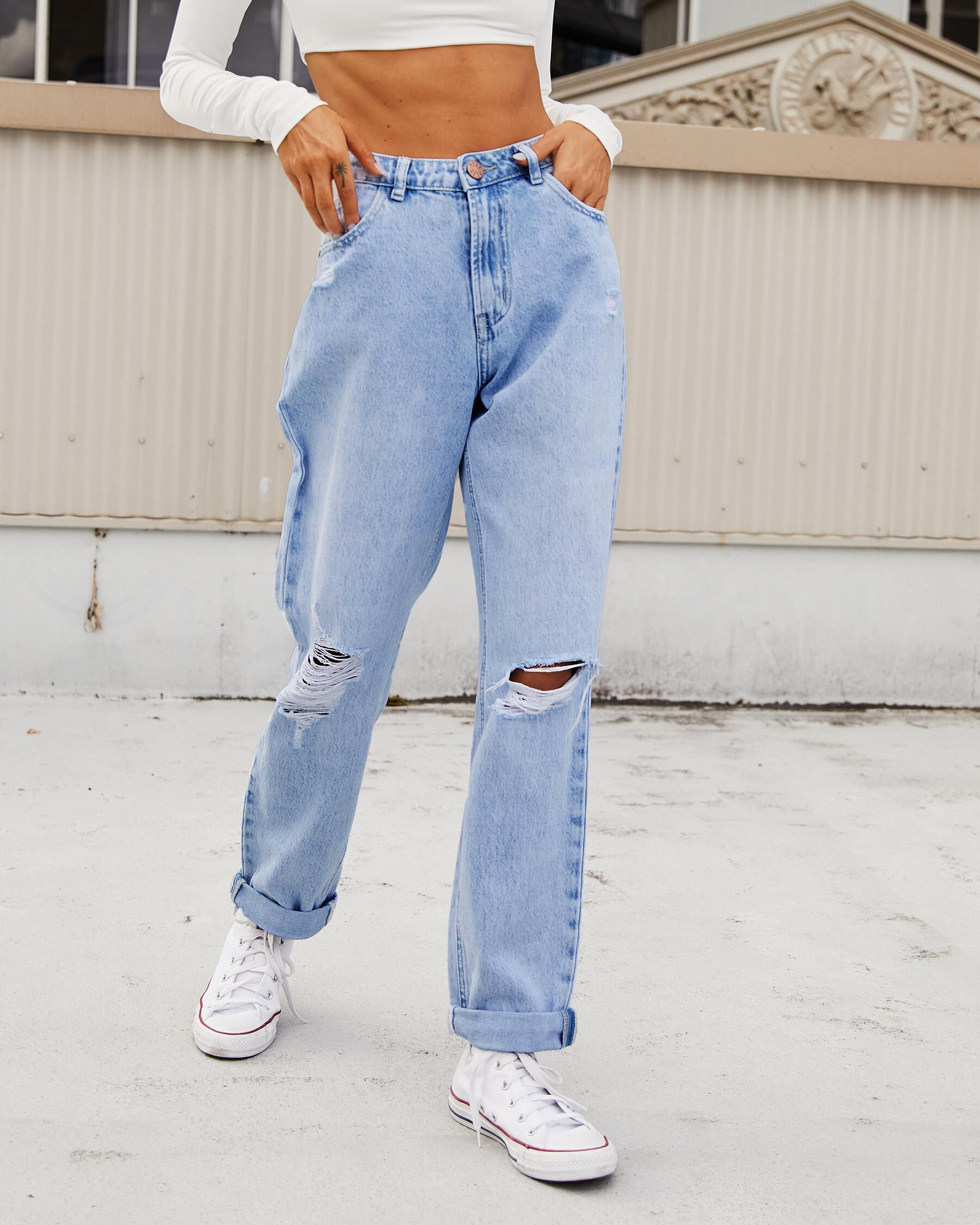 City beach hot sale ripped jeans