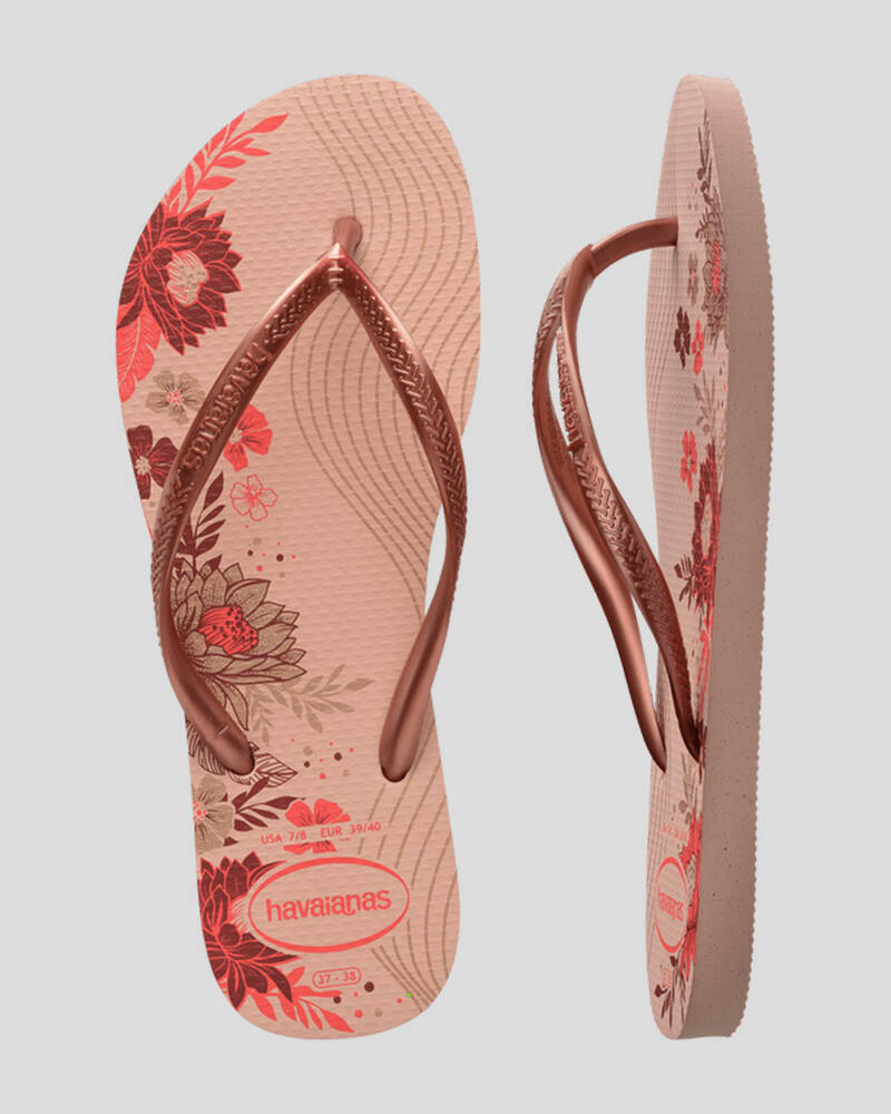 Havaianas Slim Organic Thongs for Womens