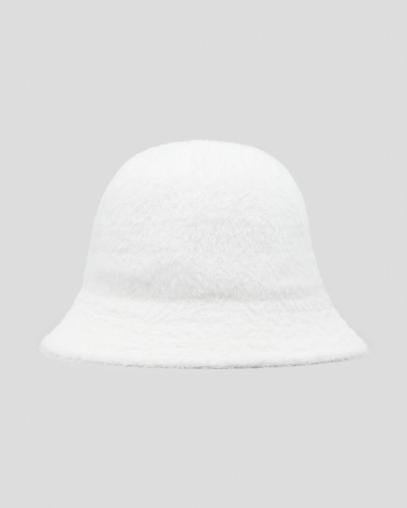 Playboy Fuzzy Bucket Hat for Womens