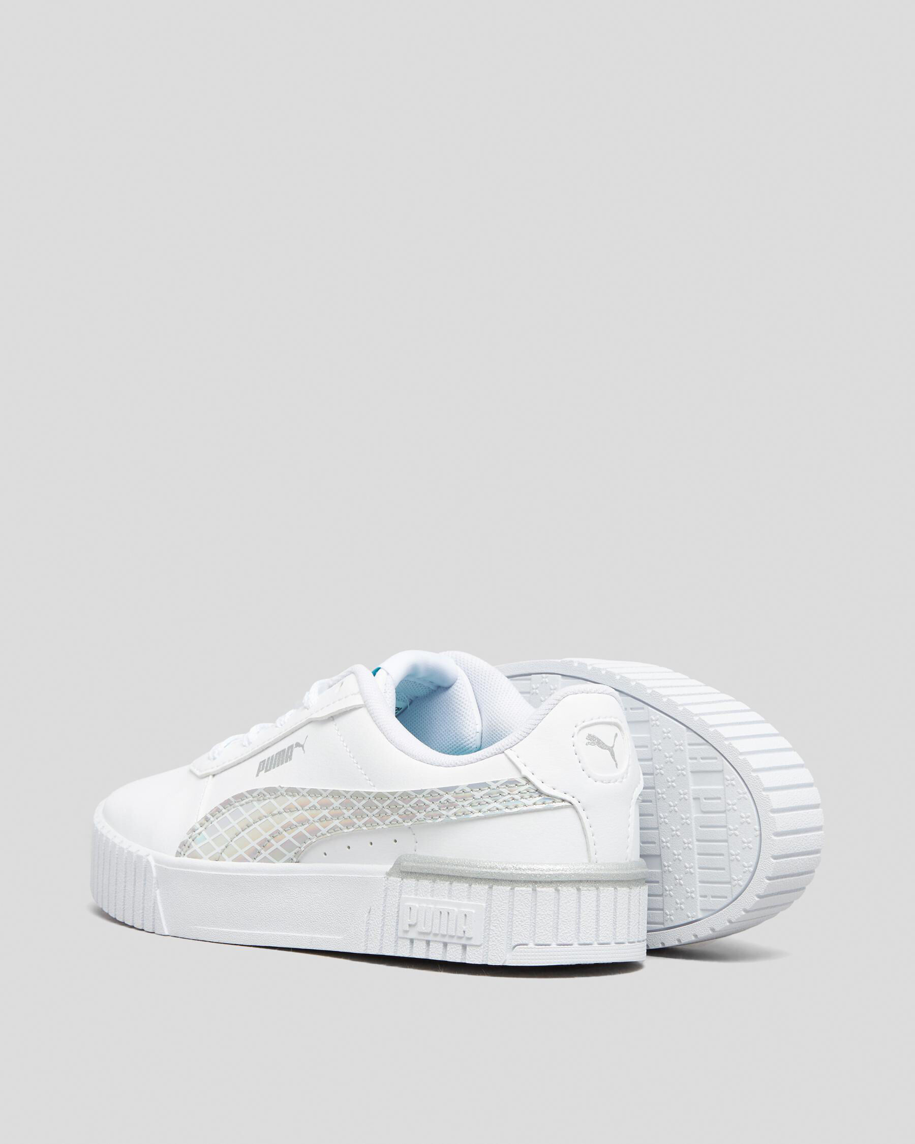 Puma Girls Mermaid Shoes In Puma White hero Blue puma Silver FREE Shipping Easy Returns City Beach New Zealand