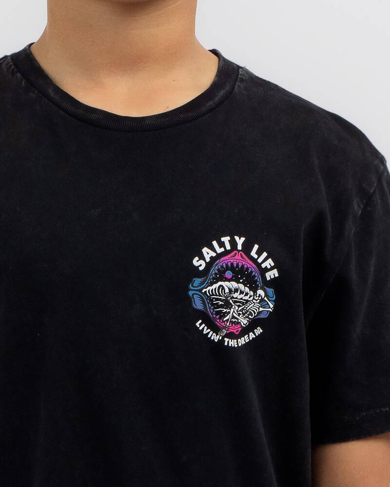 Salty Life Boys' Secret Retreat T-Shirt for Mens