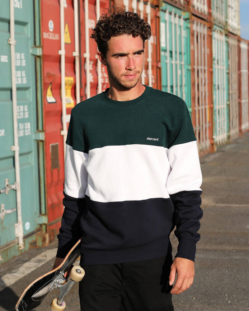 Element Tron Crewneck Sweatshirt for Mens