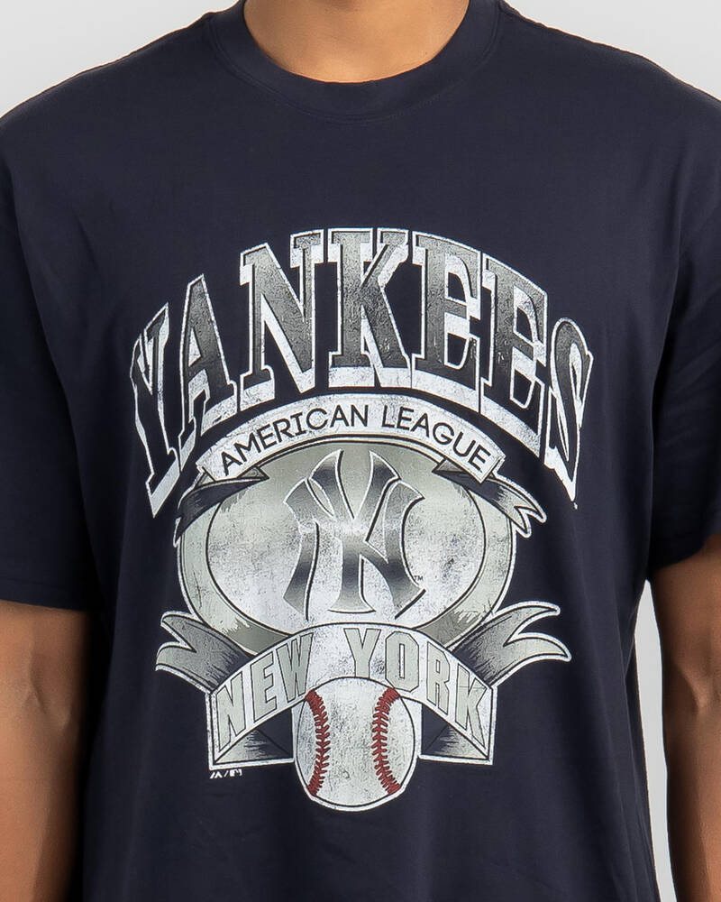 Majestic NY Yankees Vintage Banner T-Shirt In True Navy - FREE* Shipping &  Easy Returns - City Beach United States