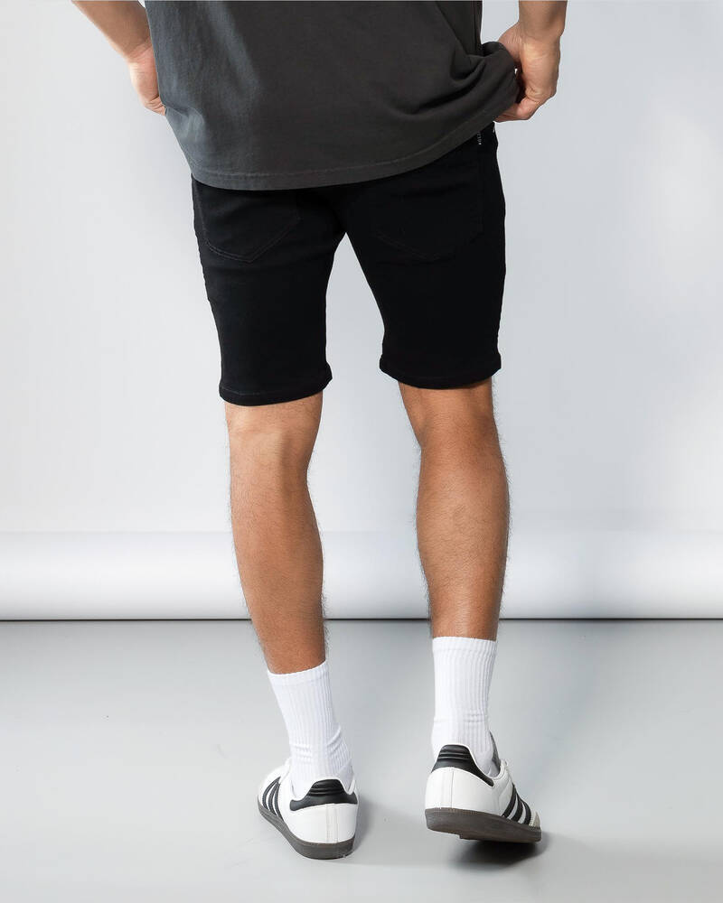 Lucid Barcelona Denim Walk Shorts for Mens