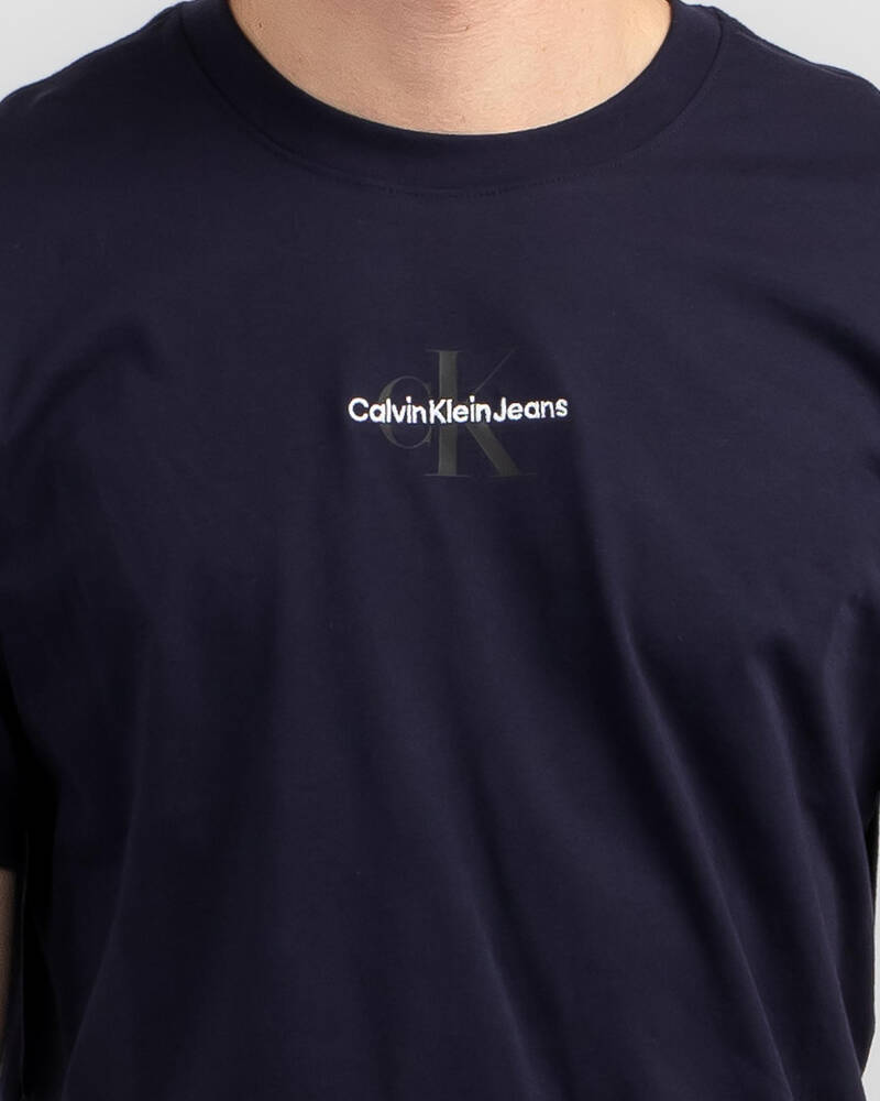 Calvin Klein Monologo Regular T-Shirt for Mens