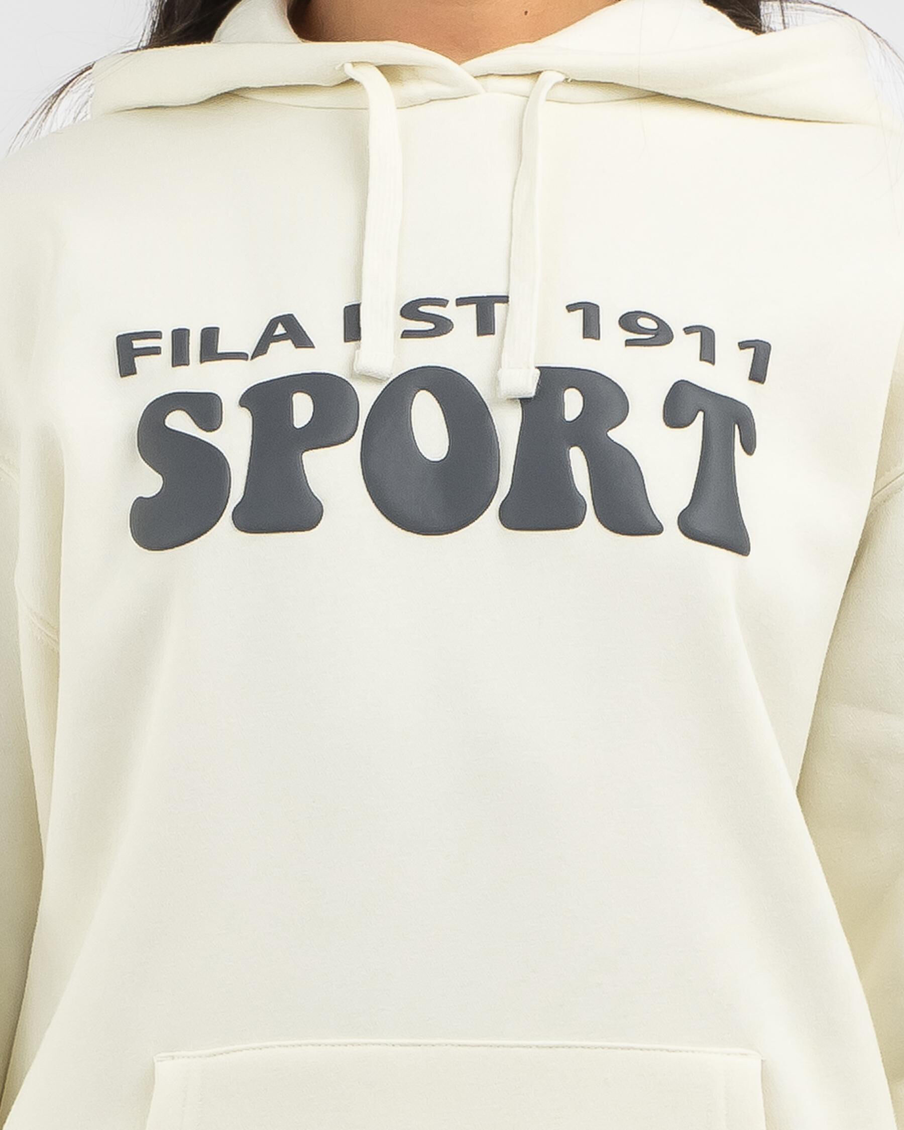 Fila Myra Hoodie In Egret - FREE* Shipping & Easy Returns