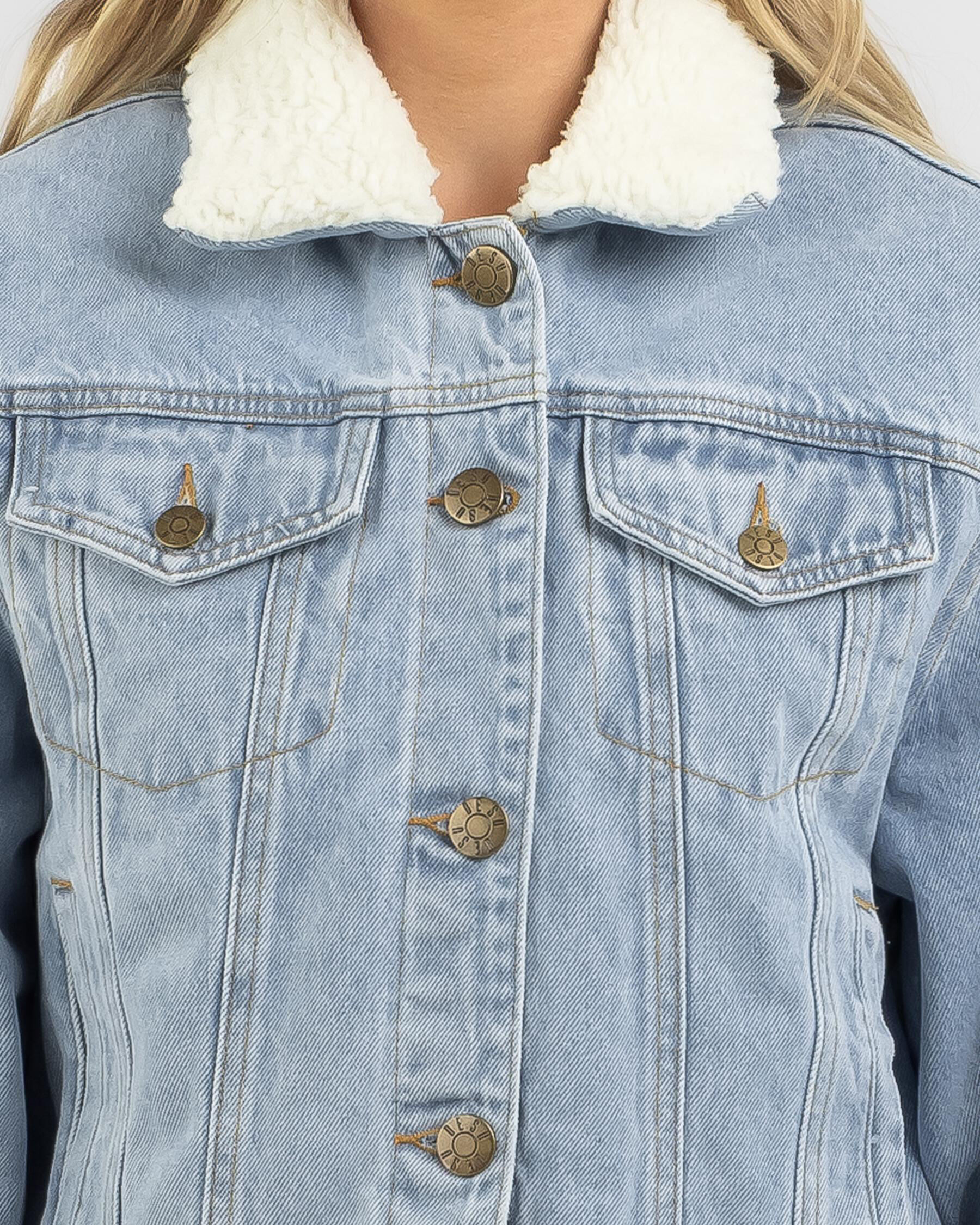 City beach denim on sale jacket