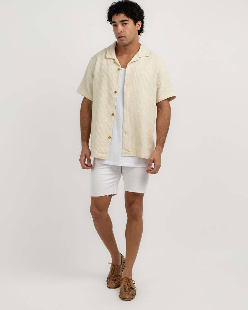 Rhythm Ensenada Short Sleeve Shirt for Mens