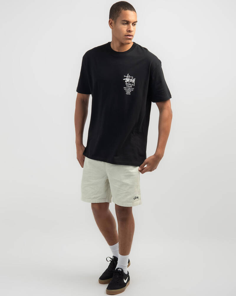 Stussy Solid World Tour T-Shirt for Mens