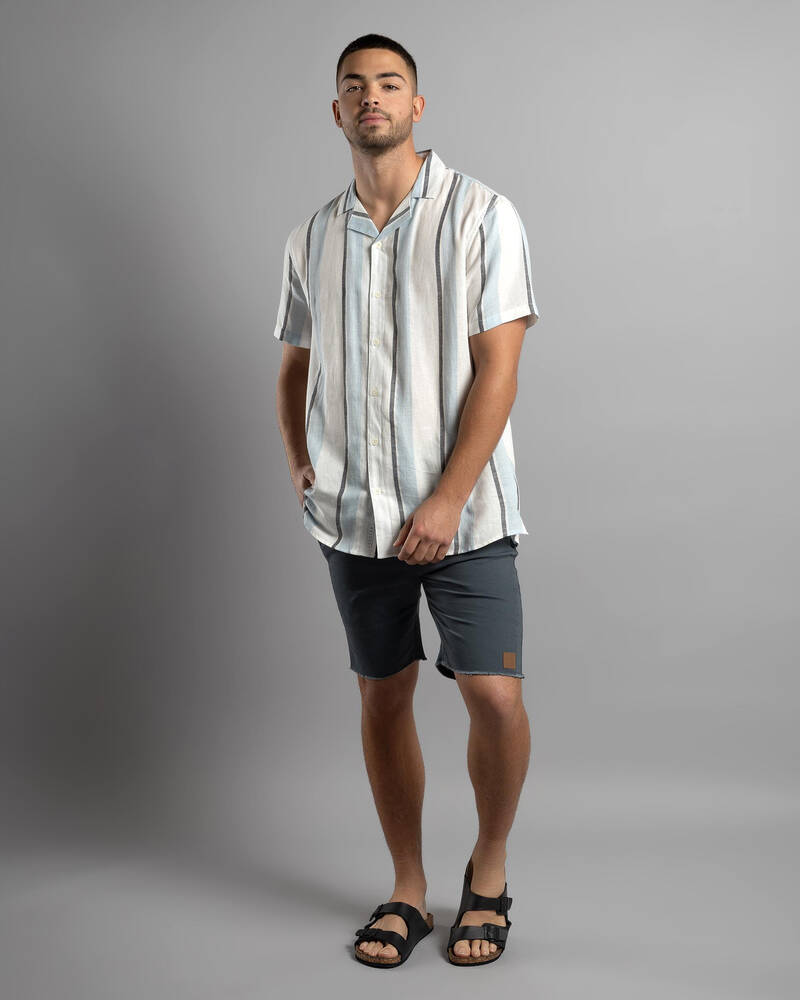 Lucid Harbour Short Sleeve Shirt for Mens