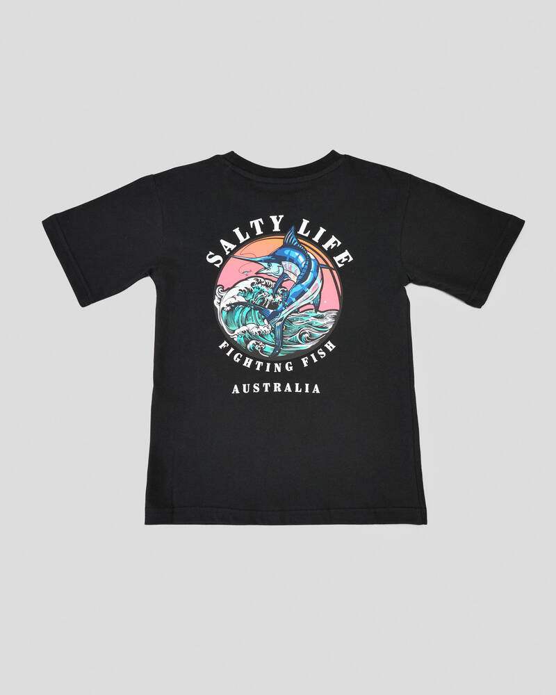 Salty Life Toddlers' Fighting Fish T-Shirt for Mens