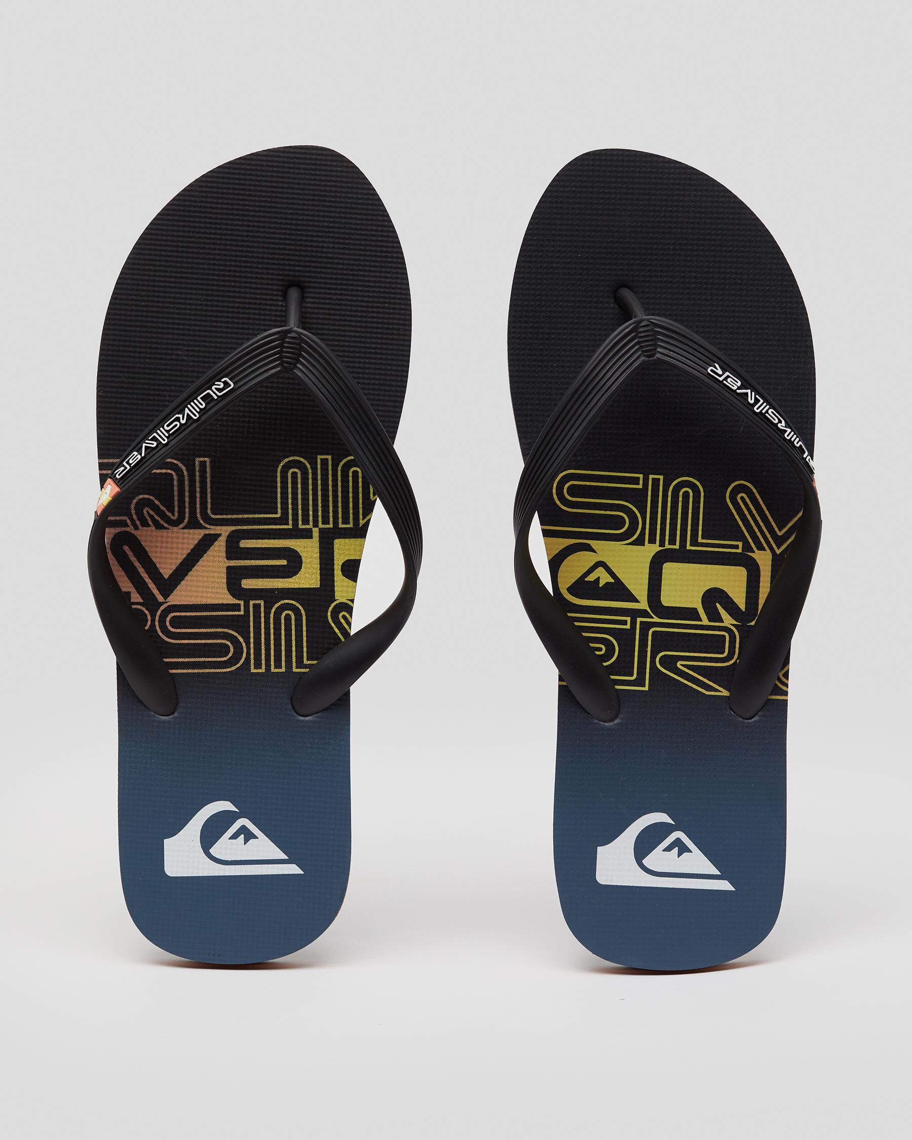 Quiksilver thongs sales