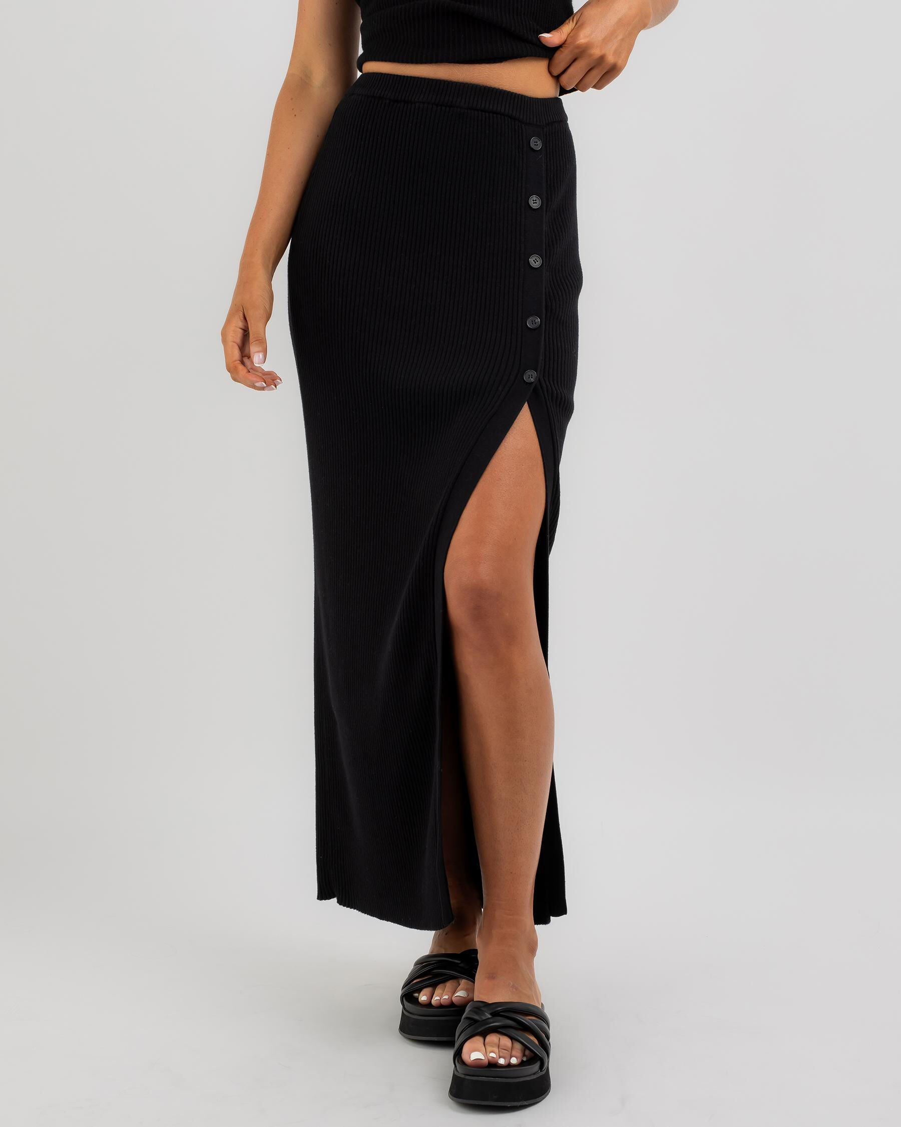 City beach black outlet wrap skirt