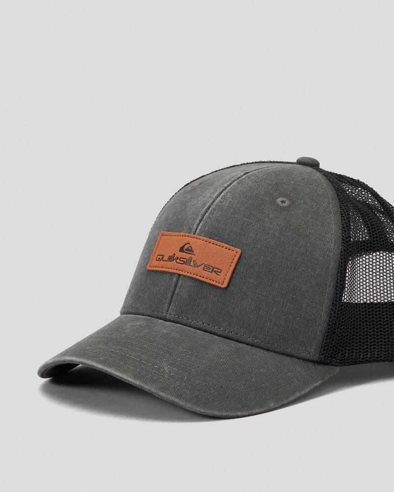 Quiksilver Down City In Hatch & Beach Tarmac United Cap - The States FREE* Easy Shipping Trucker - Returns