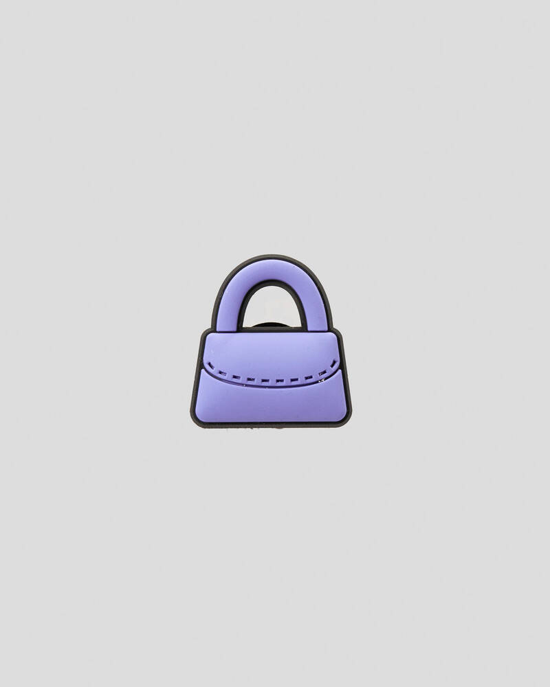 Crocs Purple Handbag Jibbitz for Unisex