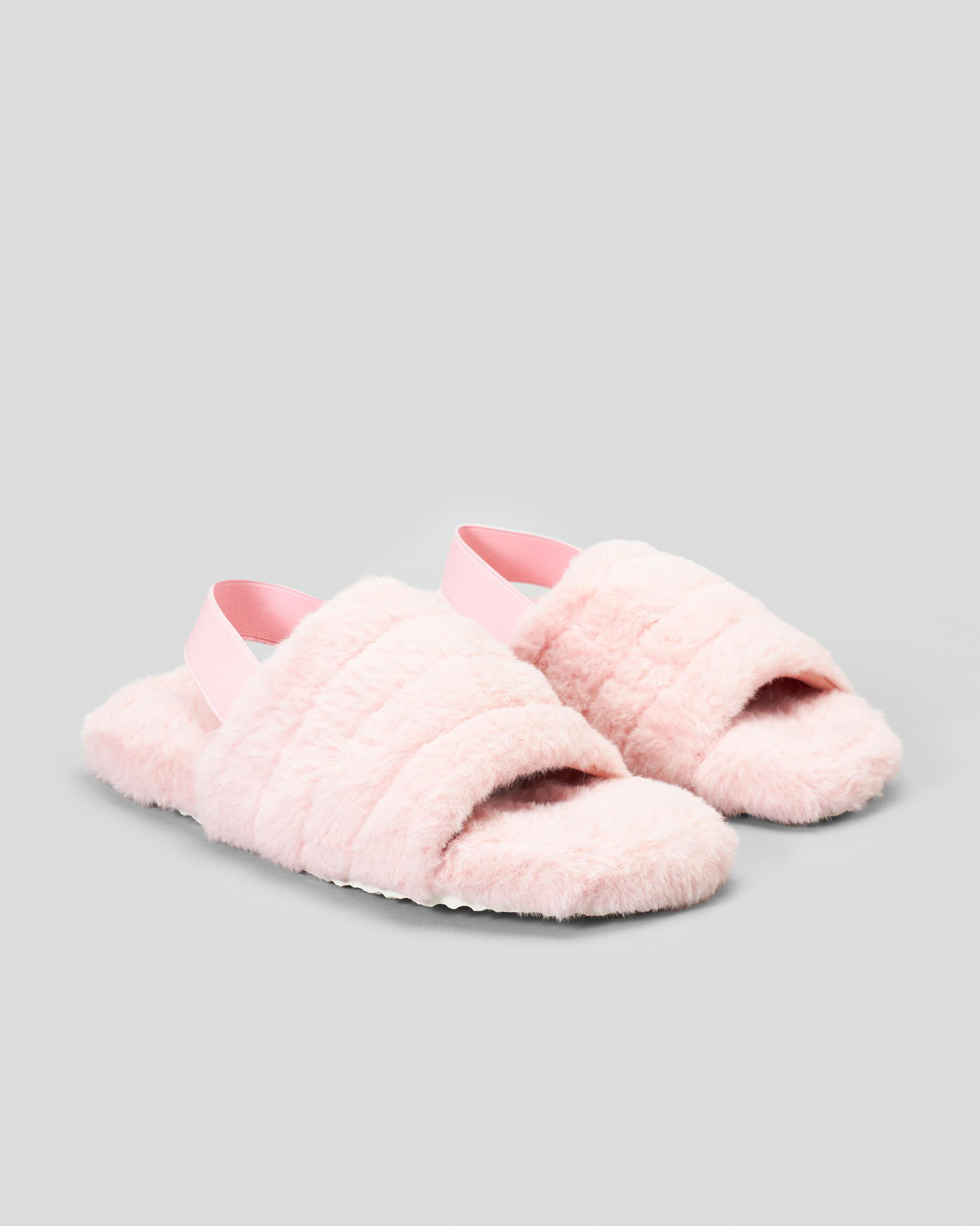 Sleepy Squirrel Peyton Slippers In Blush blush Fast Shipping