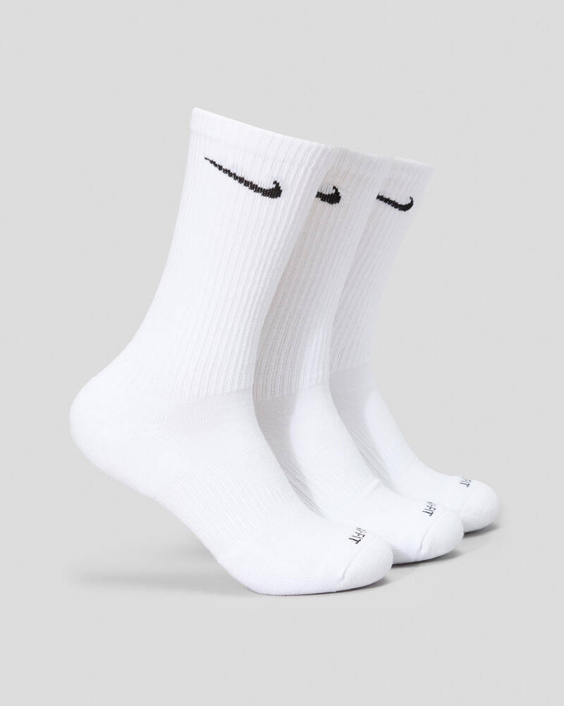 Nike Everyday Plus Cushioned Socks - 3 Pack for Womens