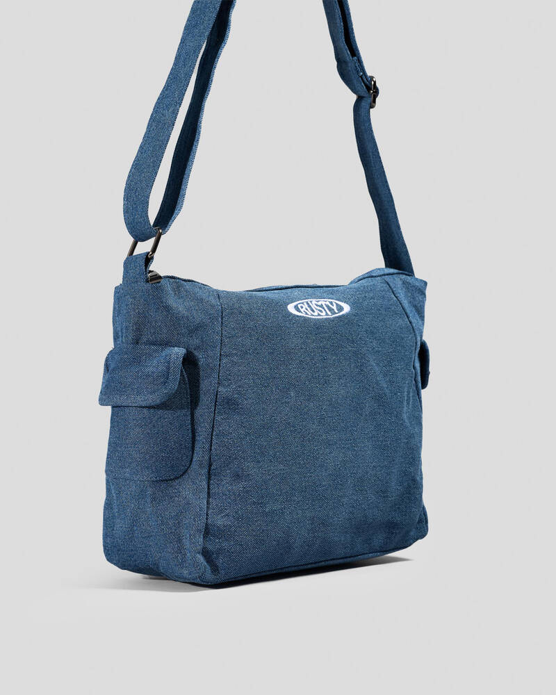 Rusty Forever Denim Hand Bag for Womens