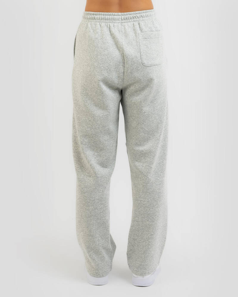 Shop Champion Wide Leg Track Pants In Oxford Heather - Fast Shipping ...