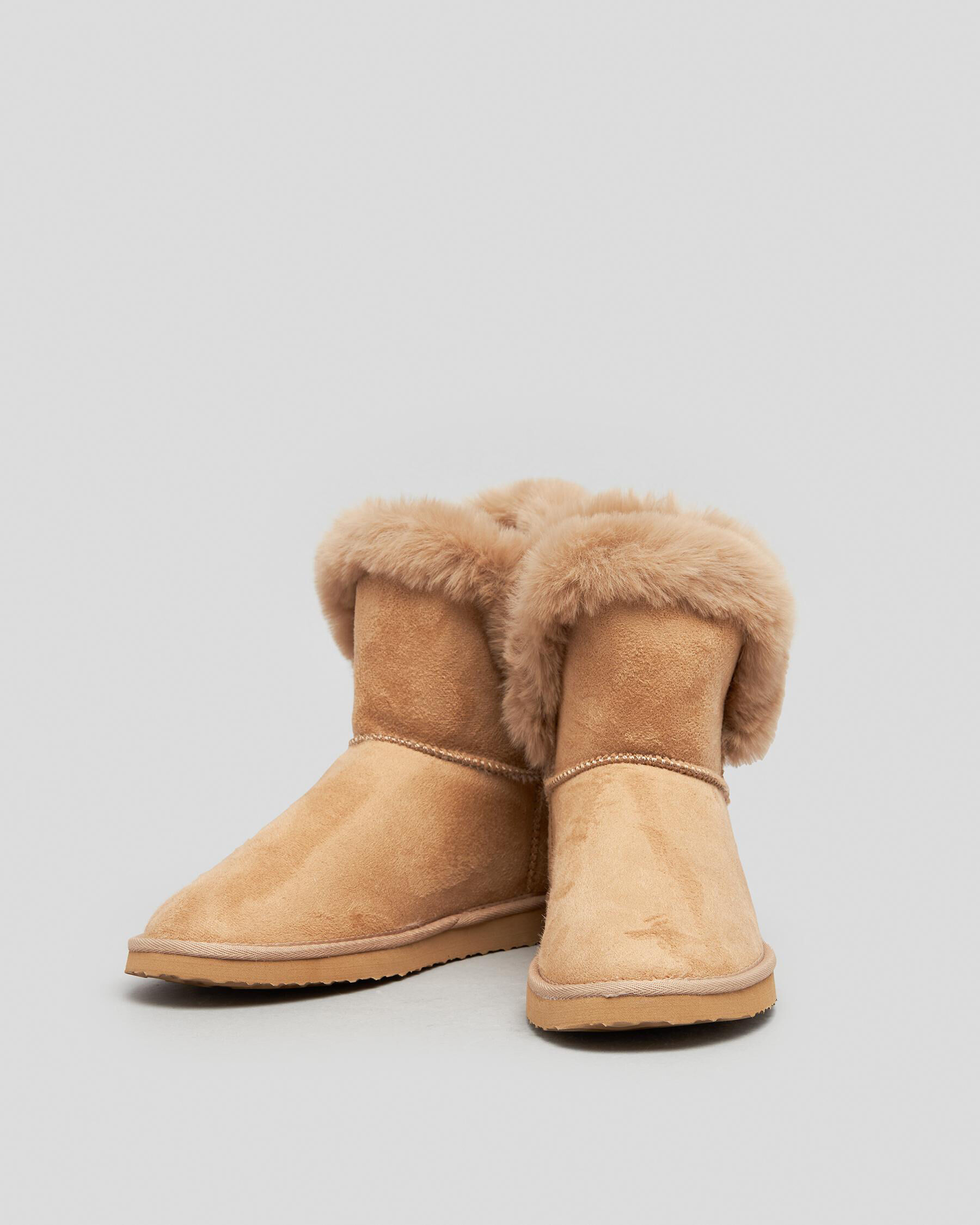 Fawn Slipper Boots