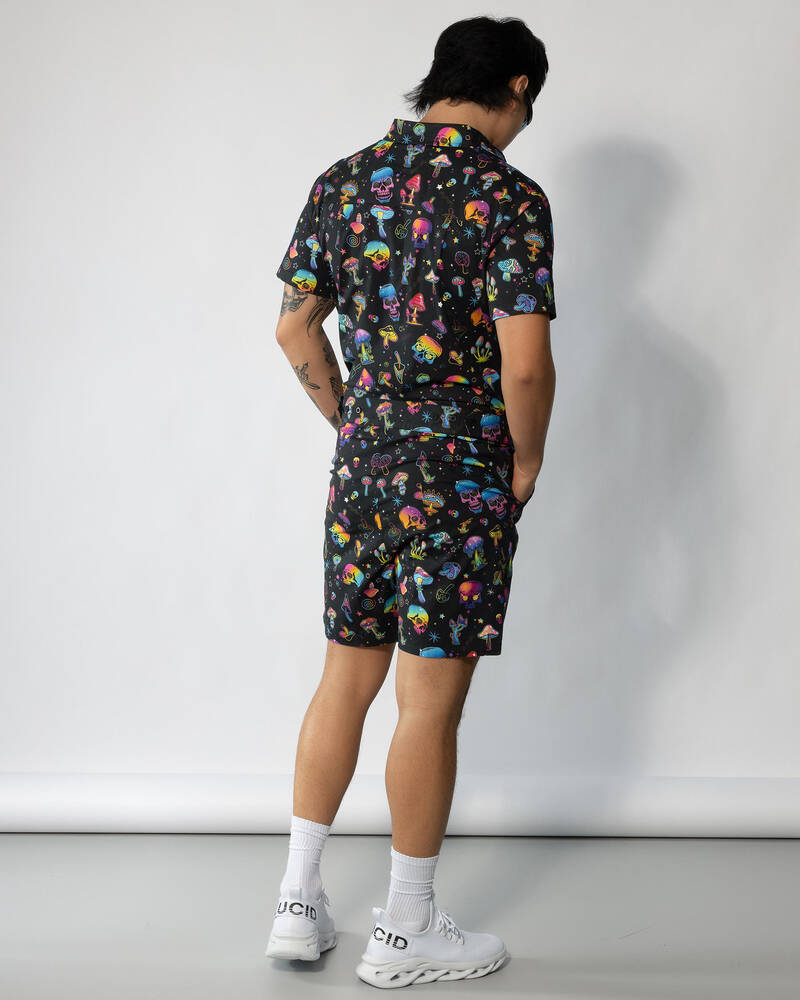 Lucid Mushroom Universe Romper for Mens