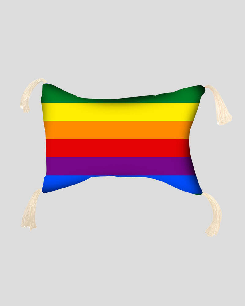 Mooloola Rainbow Inflatable Beach Pillow for Womens