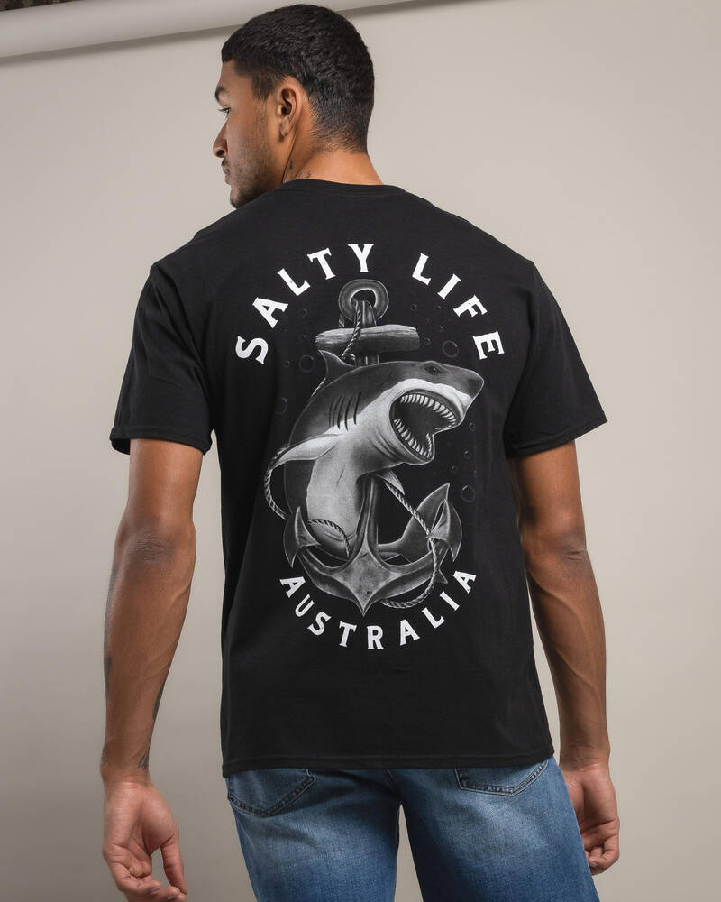 Salty Life Deep Blue T-Shirt for Mens