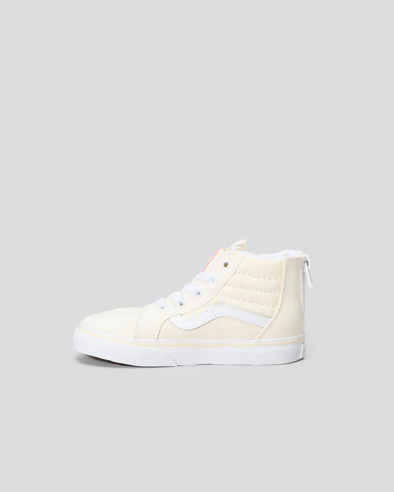 Vans Toddlers' Sk8-Hi Zip Flower Shoes for Womens