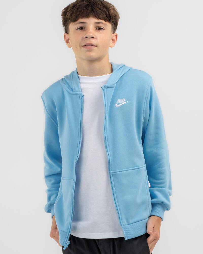 Nike Boys' French Terry Zip Hoodie for Mens