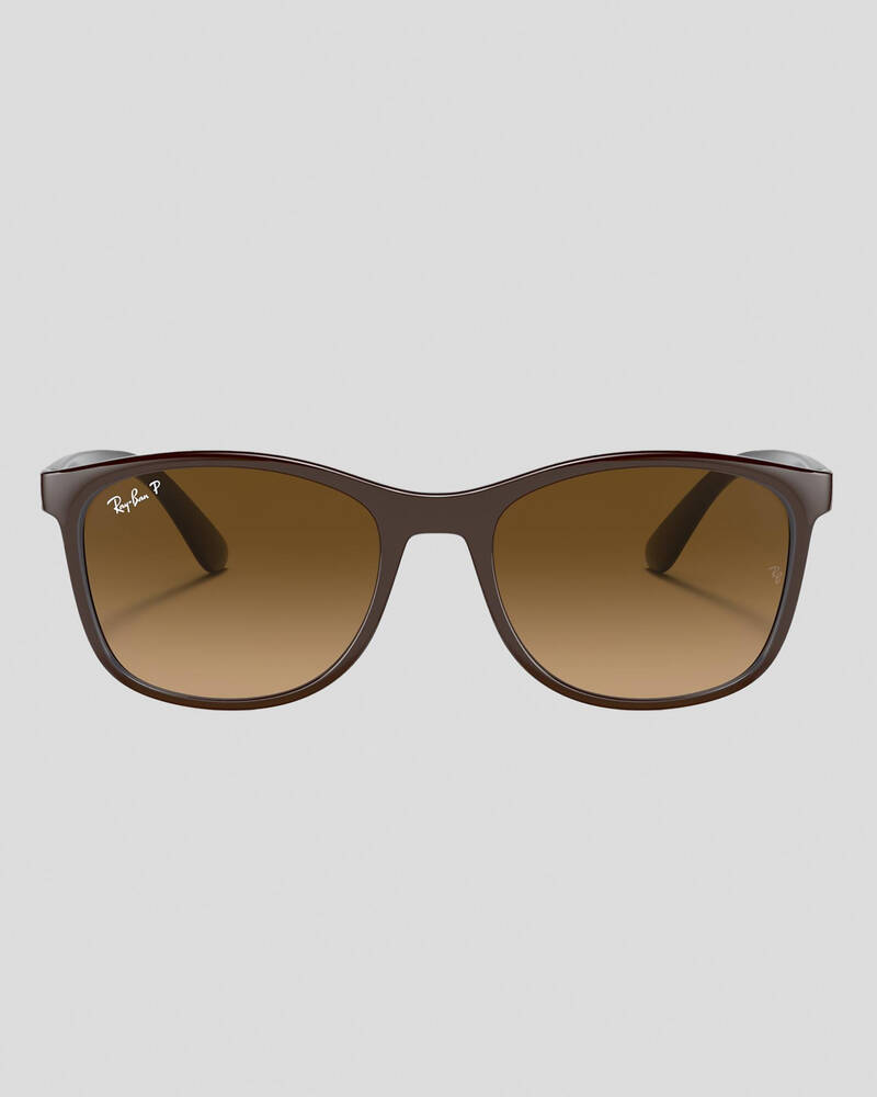 Ray-Ban Square RB4374 Polarized Sunglasses for Unisex